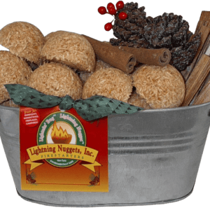 Lightning Nugget Gift - 30-Count Firestarters Plus Color Cones